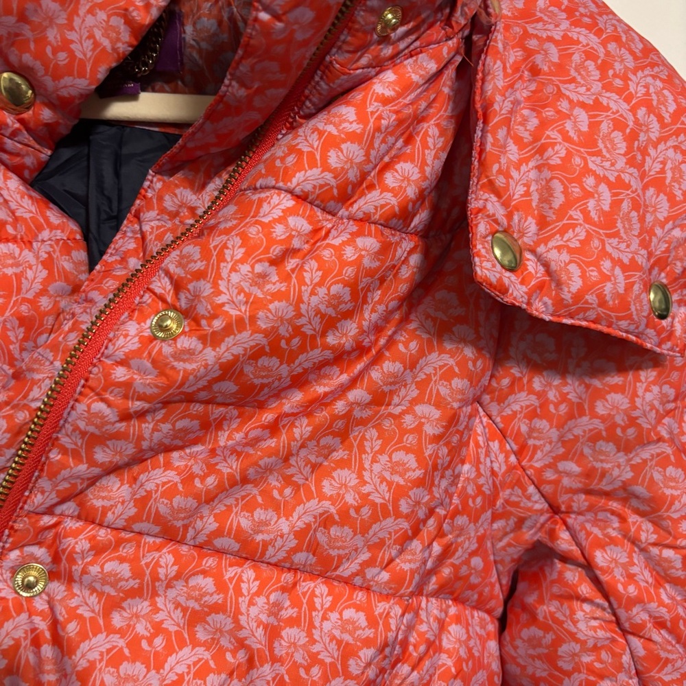 J. Crew Chateau Puffer Coat in Liberty® Toutouayette fabric - Picture 7 of 8